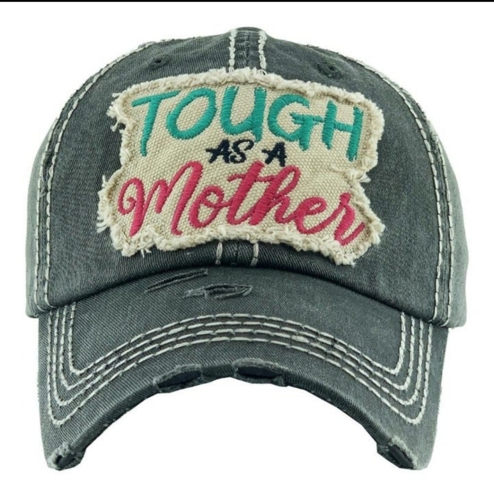 New! I Distressed Baseball Cap - image 1